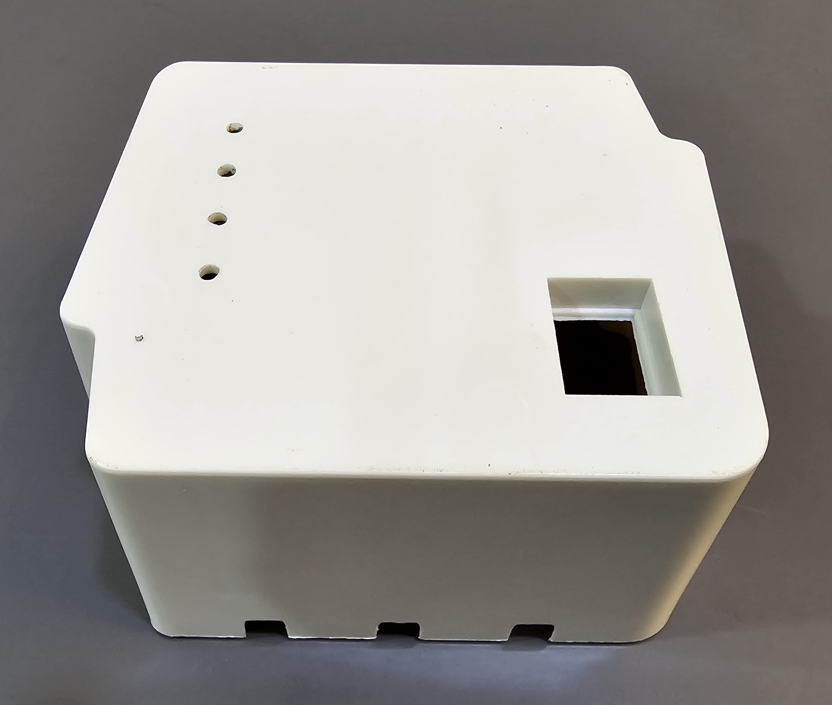 Plastic (HIPS) Enclosure for water level controller and other electronics products (pack of 1 Nos.)